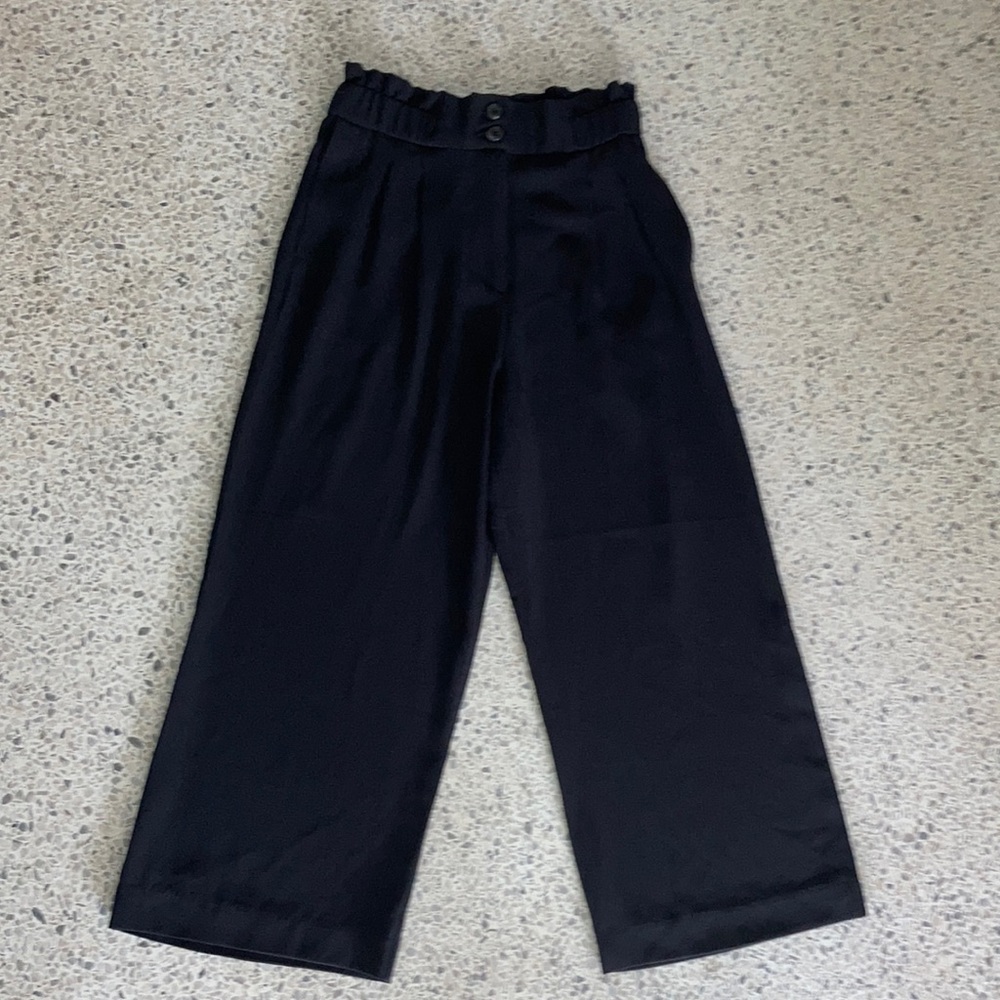 H&M high-waist, wide-leg dress pants